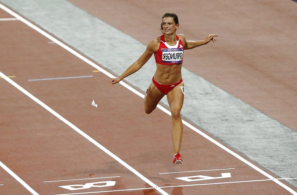 25P Ellen Sprunger - Sexy Athletic from Switzerland with Sixpack