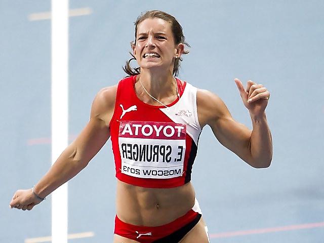 25P Ellen Sprunger - Sexy Athletic from Switzerland with Sixpack