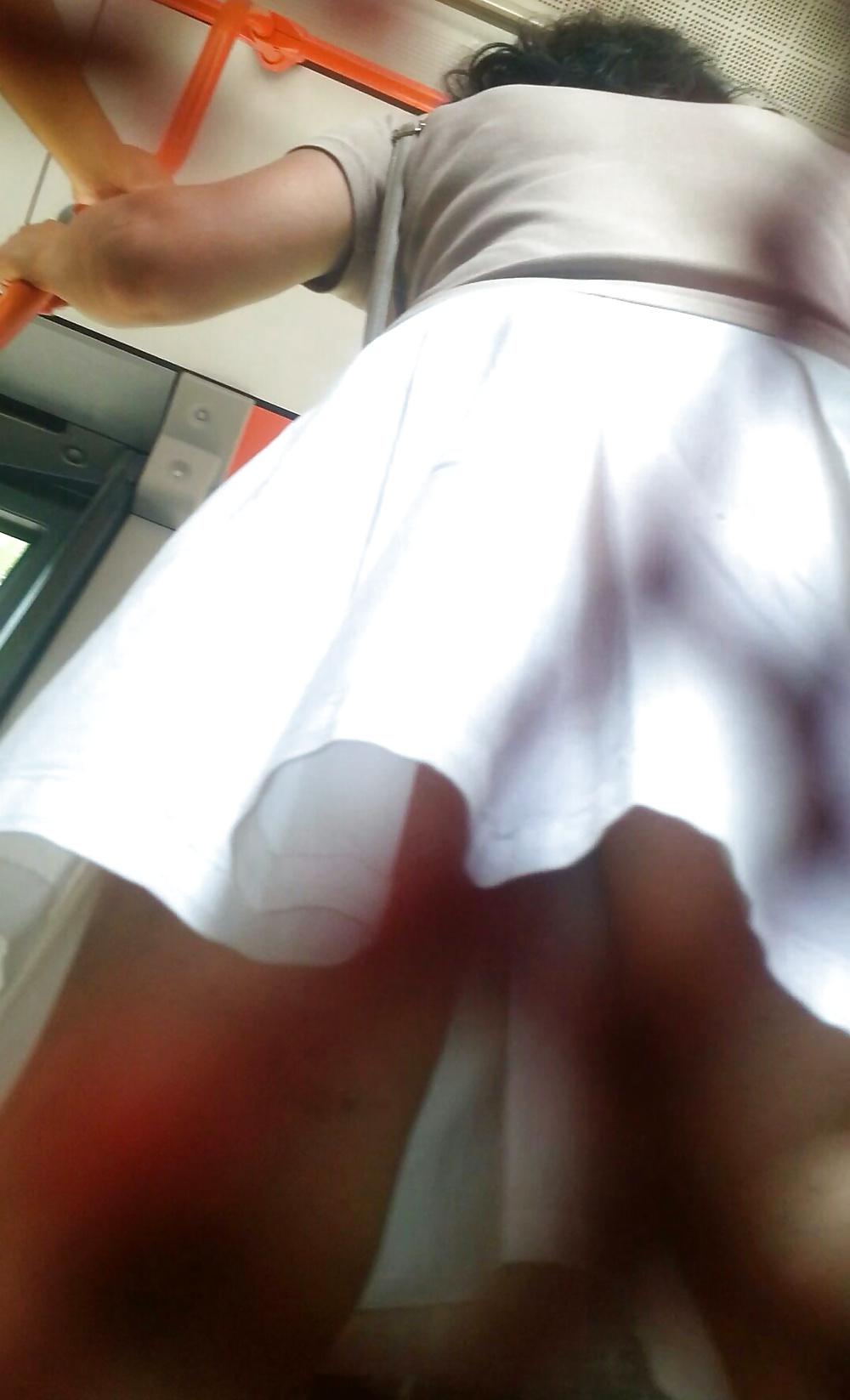 9P Spy sexy mature upskirt romanian