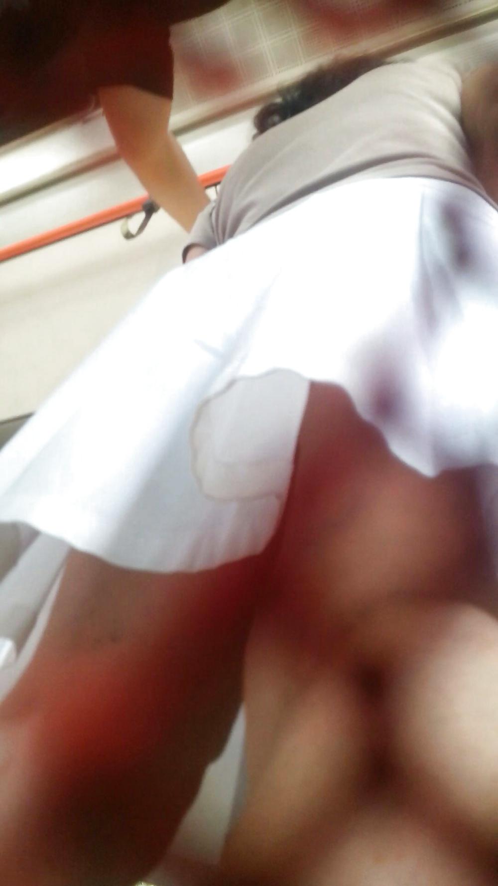 9P Spy sexy mature upskirt romanian