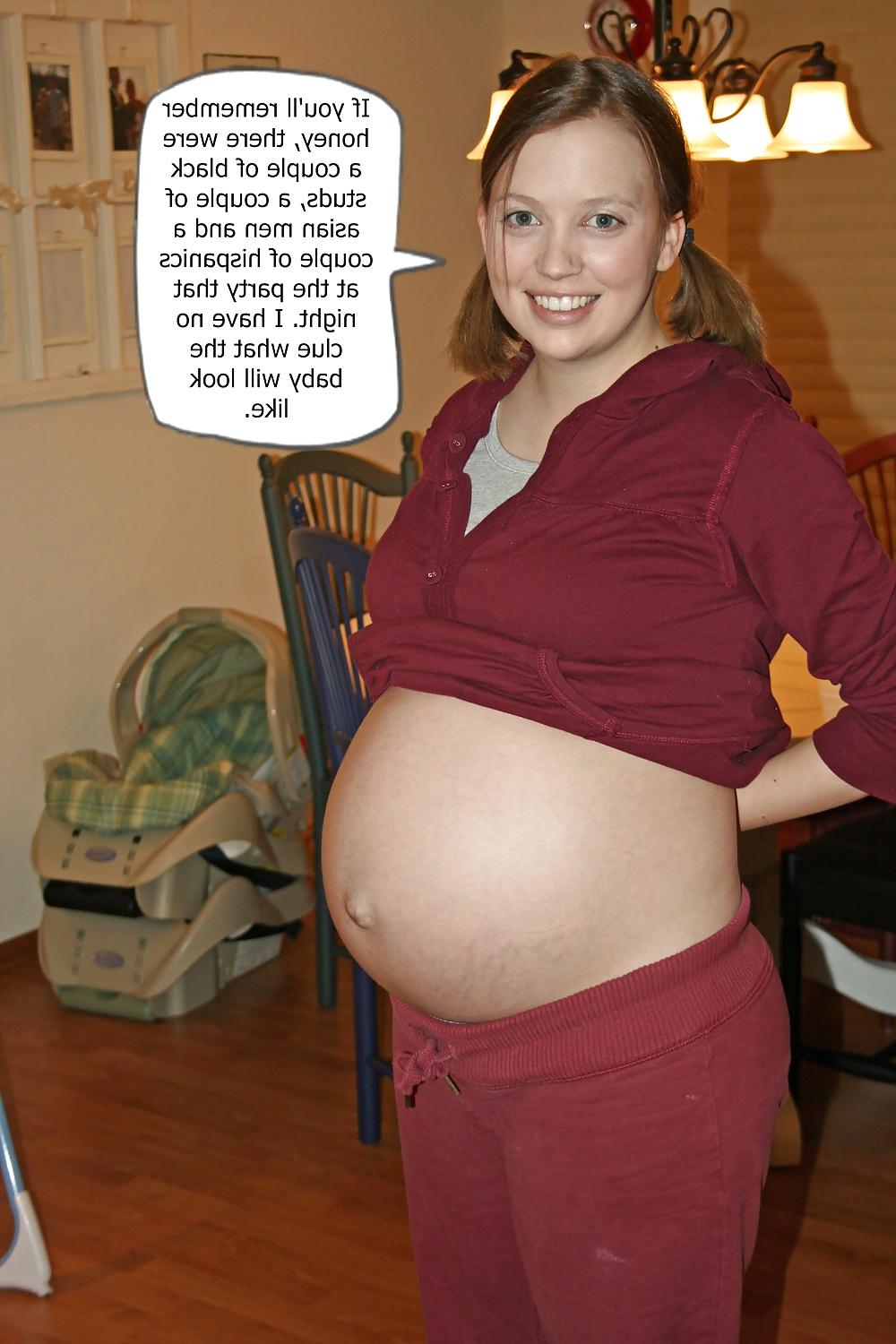 24P Pregnant Sluts Caption #2