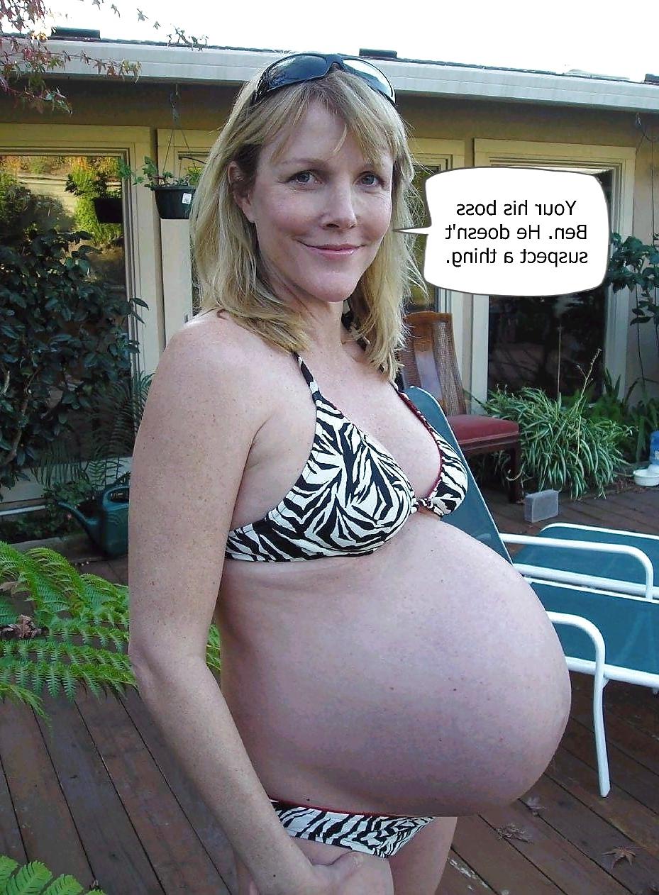 24P Pregnant Sluts Caption #2