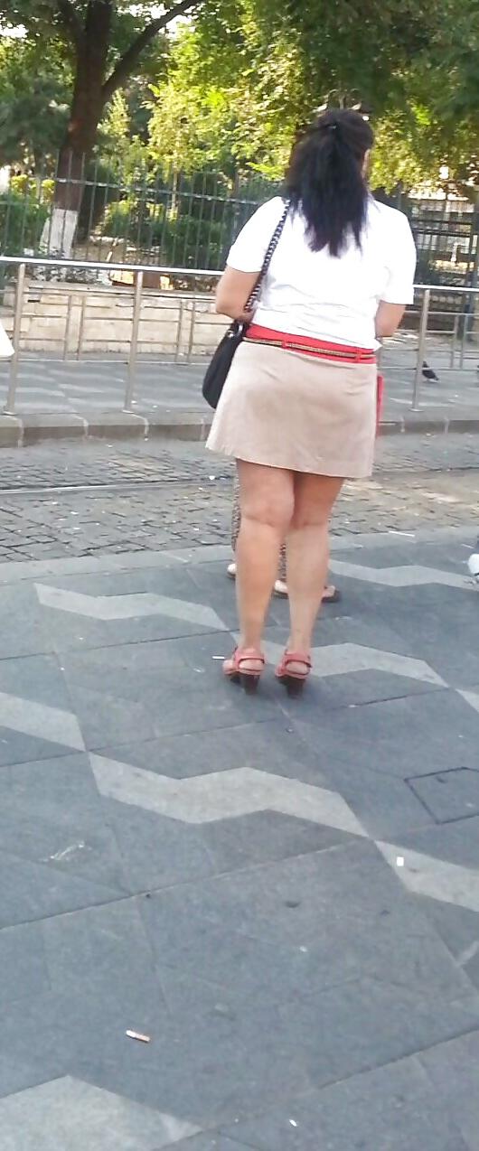 25P Spy sexy skirt old + young romanian
