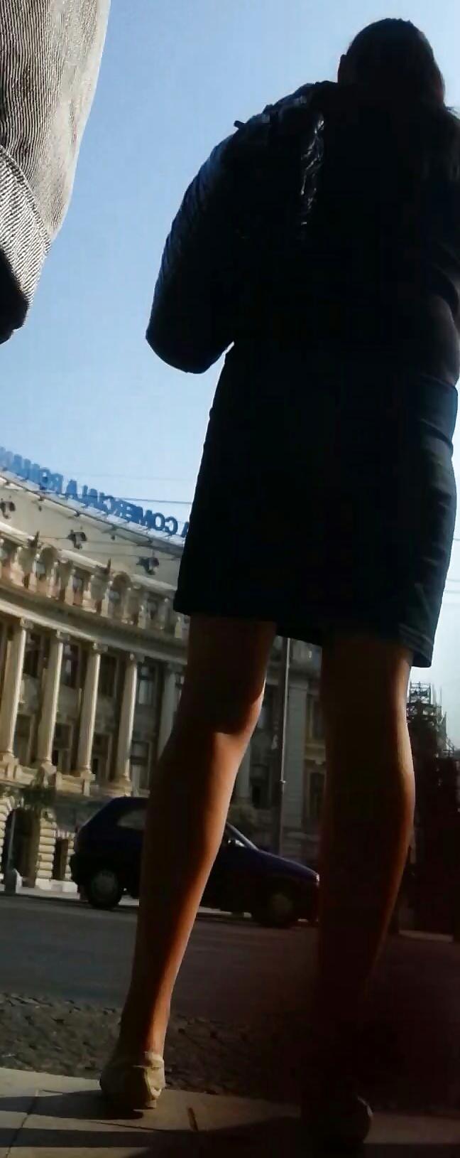 25P Spy sexy skirt old + young romanian