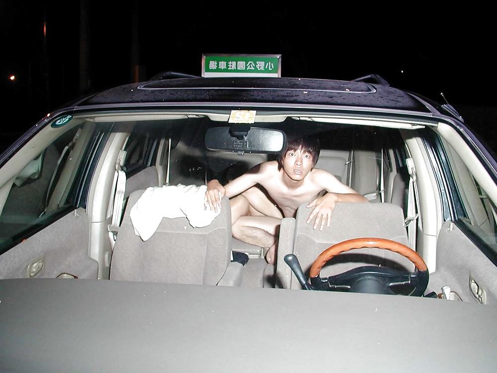 16P Japanese Couple Car Sex 10