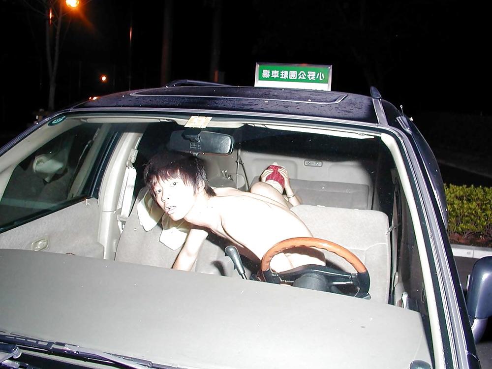 16P Japanese Couple Car Sex 10