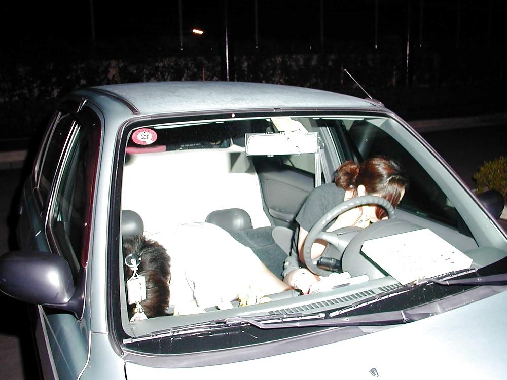 16P Japanese Couple Car Sex 10