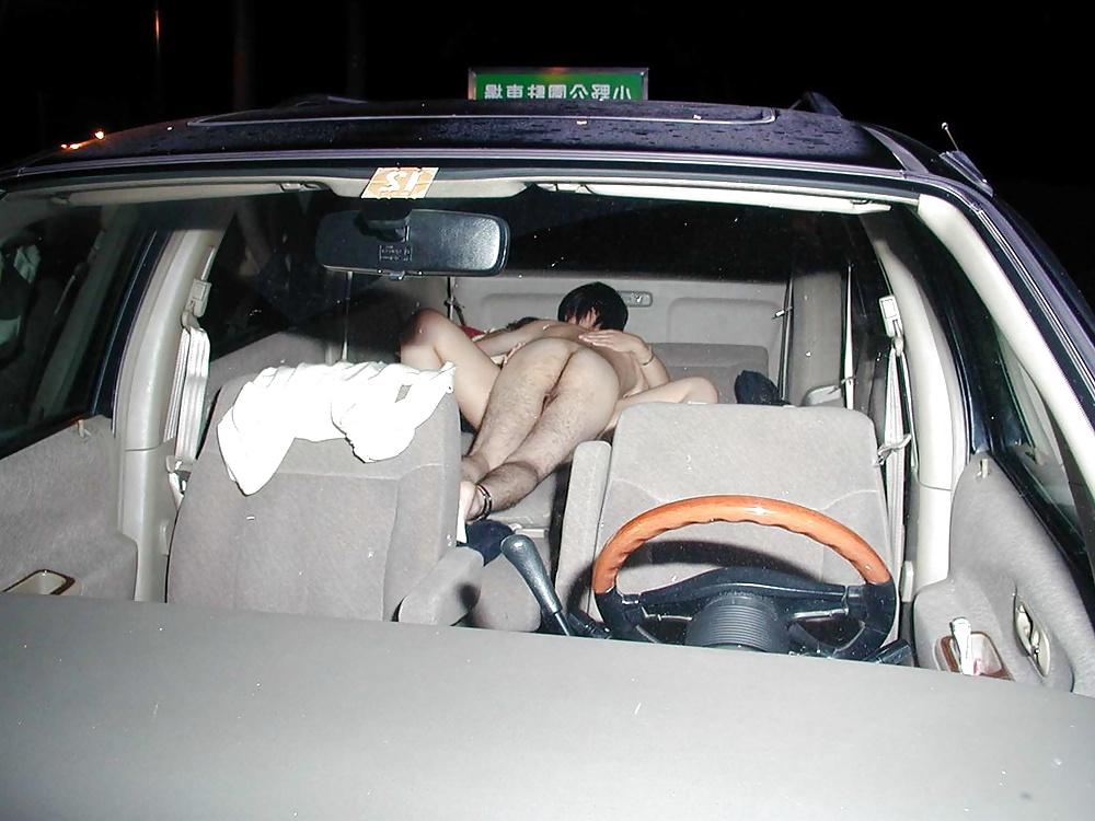 16P Japanese Couple Car Sex 10