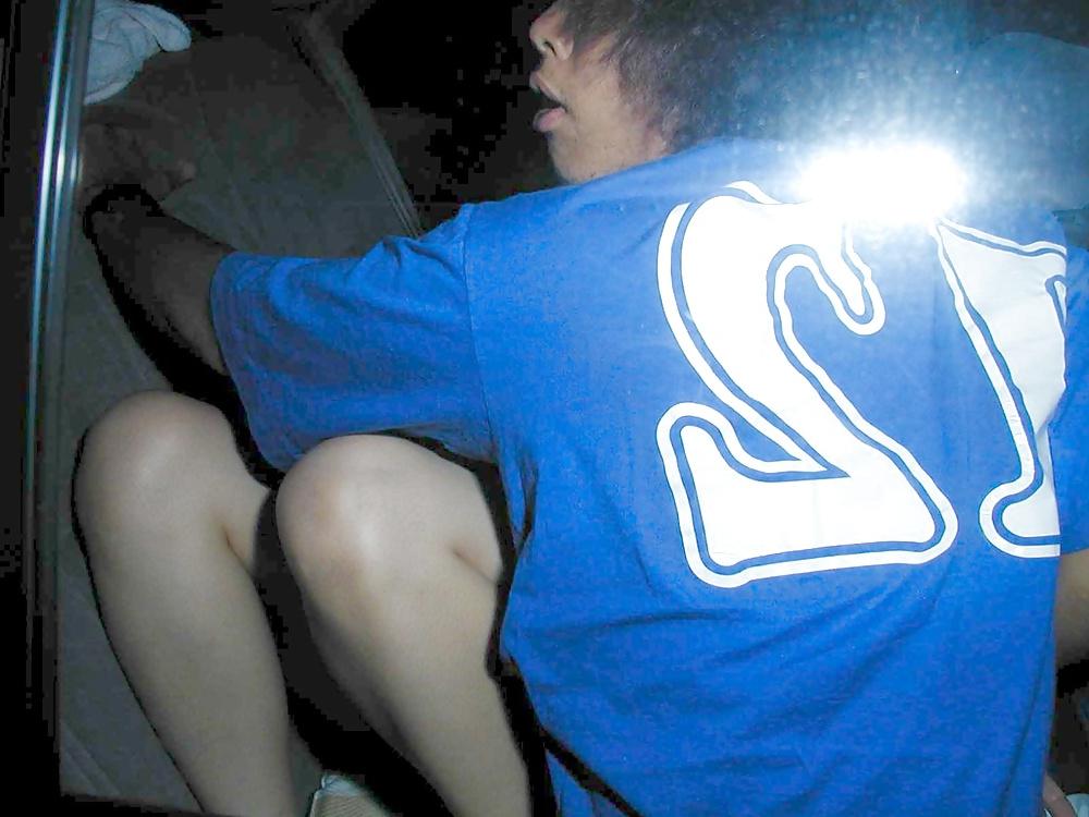 20P Japanese Couple Car Sex 14