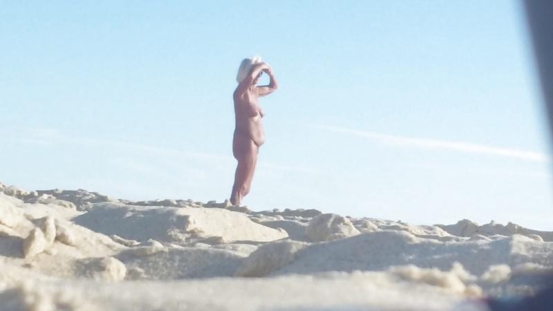 5P Nude area of Mimizan Beach in France