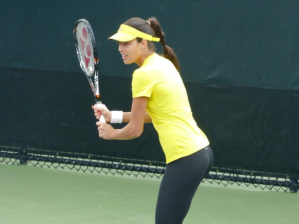 25P Ana Ivanovic HQ upskirt cameltoe pokies feet ass