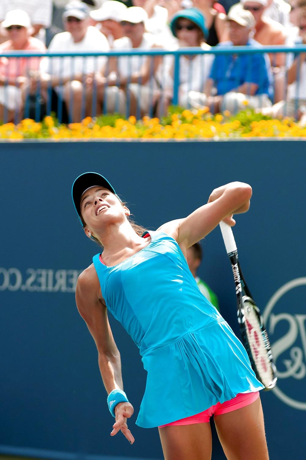 25P Ana Ivanovic HQ upskirt cameltoe pokies feet ass
