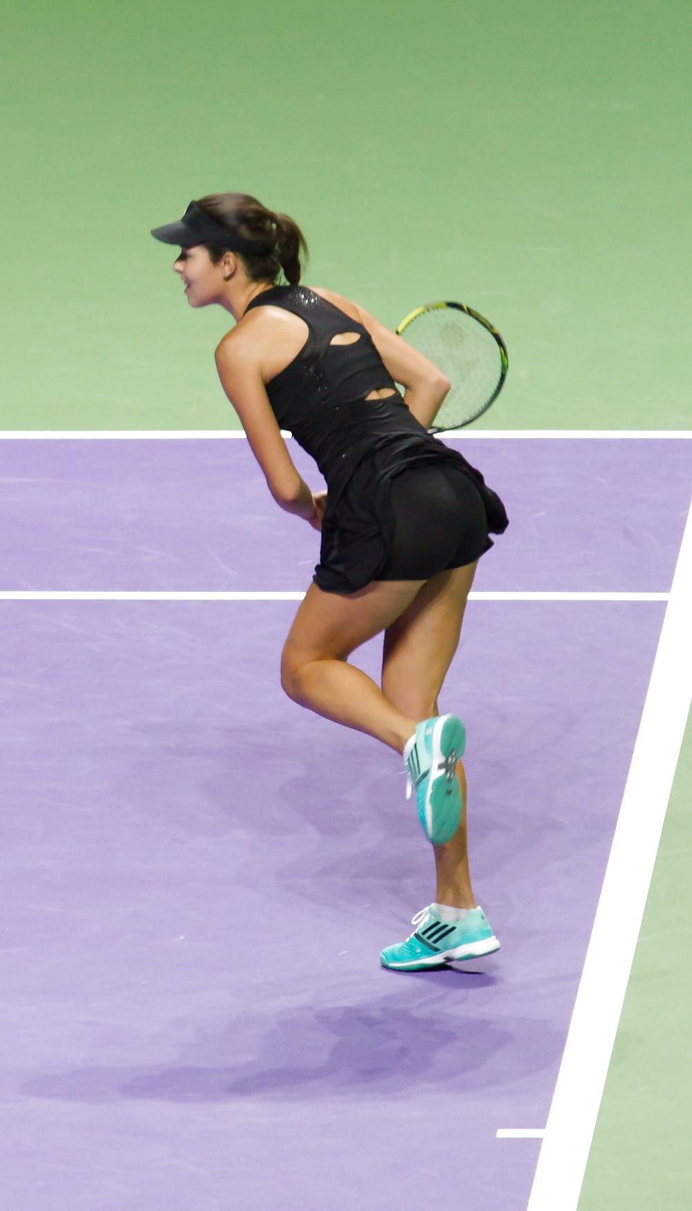 25P Ana Ivanovic HQ upskirt cameltoe pokies feet ass