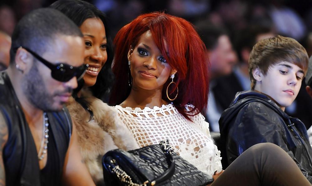 20P Rihanna at 2011 NBA All Star Game
