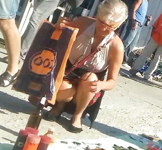 9P Spy upskirt mature romanian