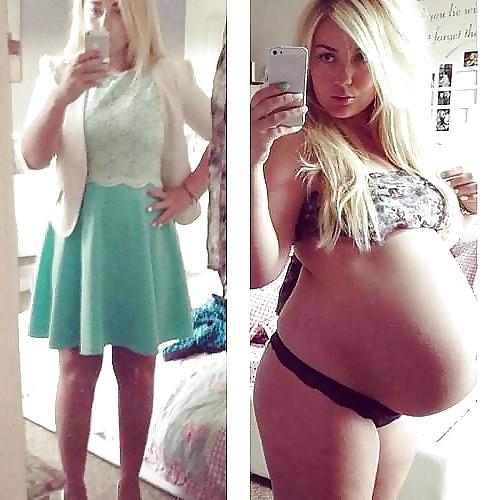 25P Enceinte Ventre nue - Naked pregnant belly 5