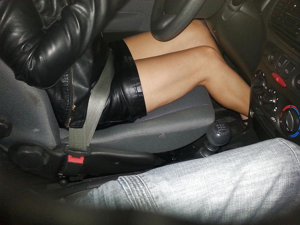 18P Fun at night in the car 