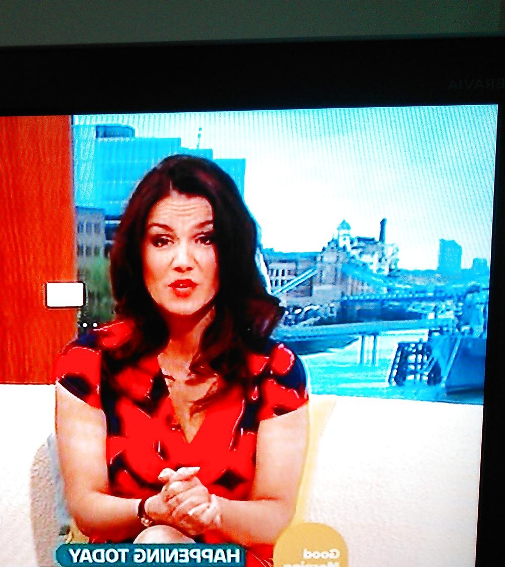 8P Cum over Susannah Reid