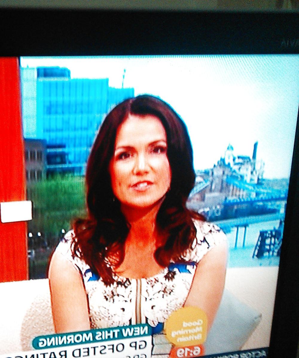 8P Cum over Susannah Reid
