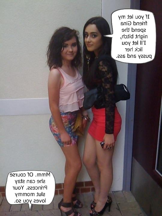 24P Lesbian Bi-Fem Caption #5