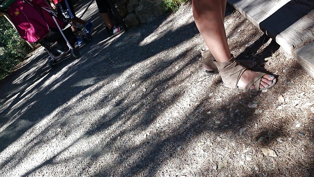 13P Candid heels feet and legs 3