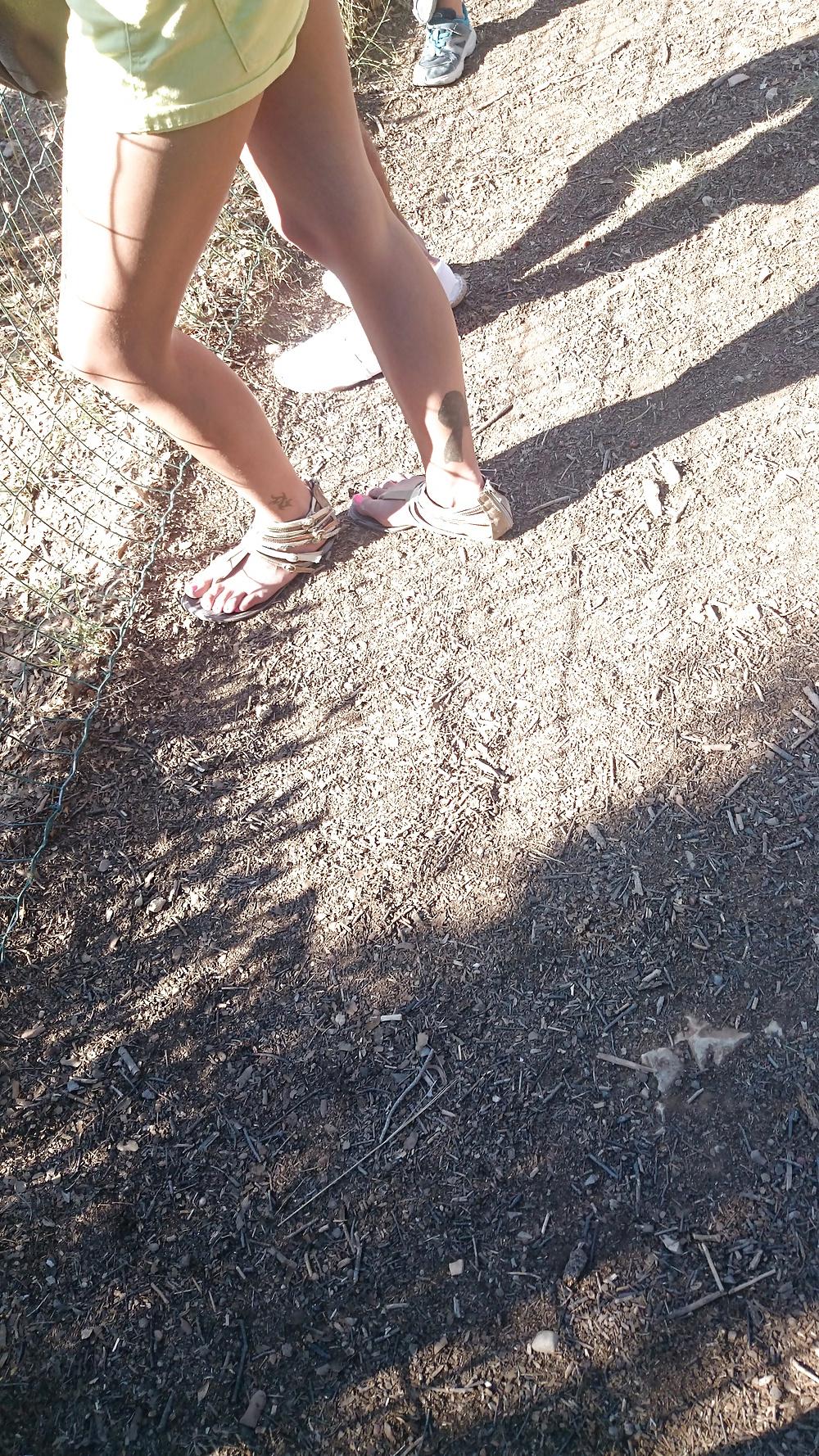 13P Candid heels feet and legs 3