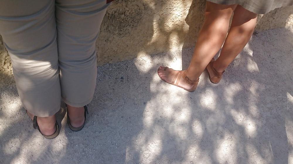 13P Candid heels feet and legs 3