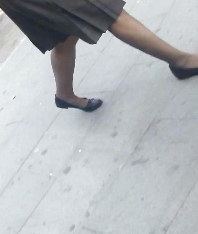 20P Spy old + young sexy nylon romanian