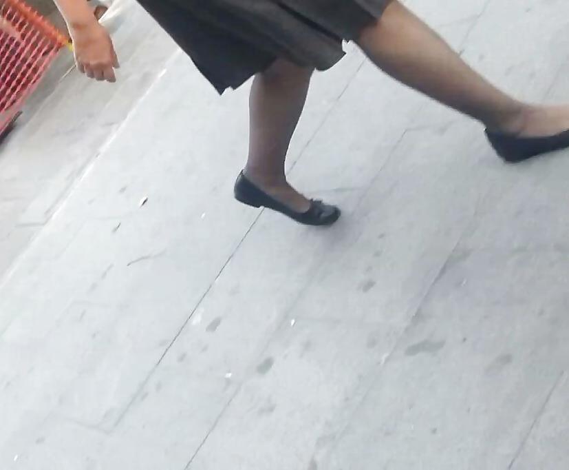 20P Spy old + young sexy nylon romanian