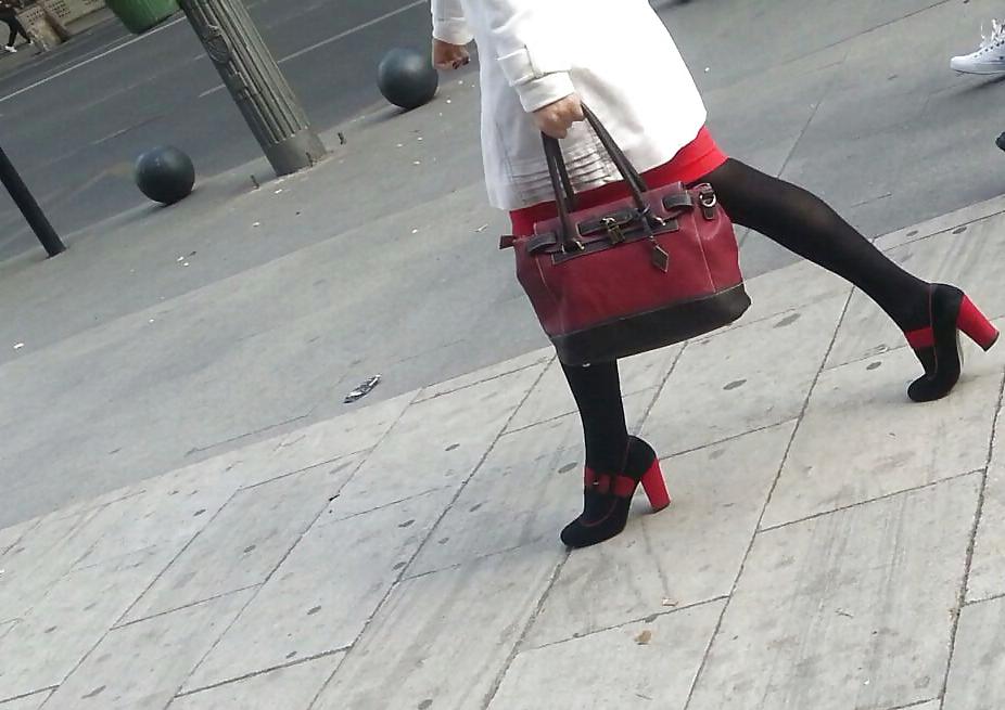 20P Spy old + young sexy nylon romanian