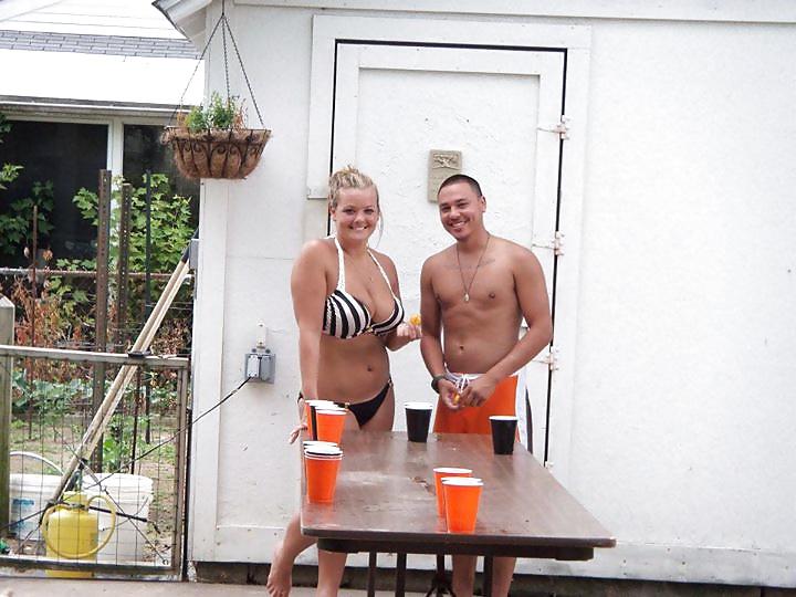 15P Hooters girl Casey and her big tits