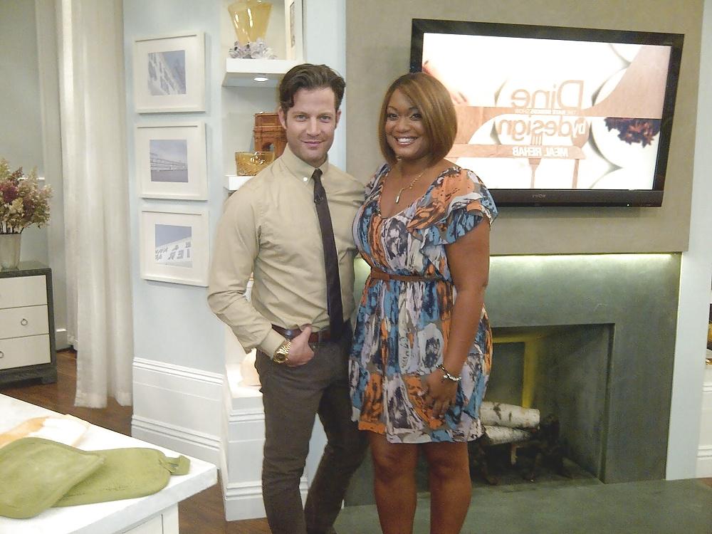 25P Let's Jerk Off Over ... Chef Sunny Anderson (Food Network)