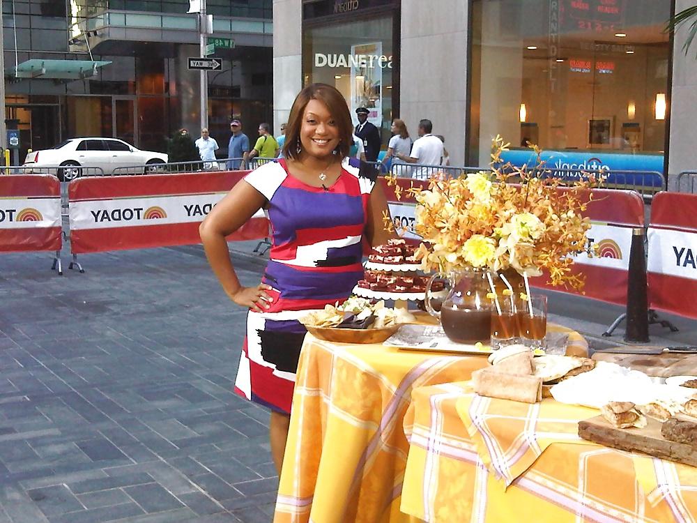 25P Let's Jerk Off Over ... Chef Sunny Anderson (Food Network)