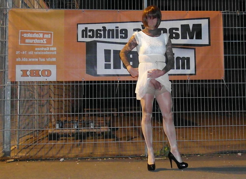 4P Expose my  Sissy ASS all over the world com Nylon Pantyhose