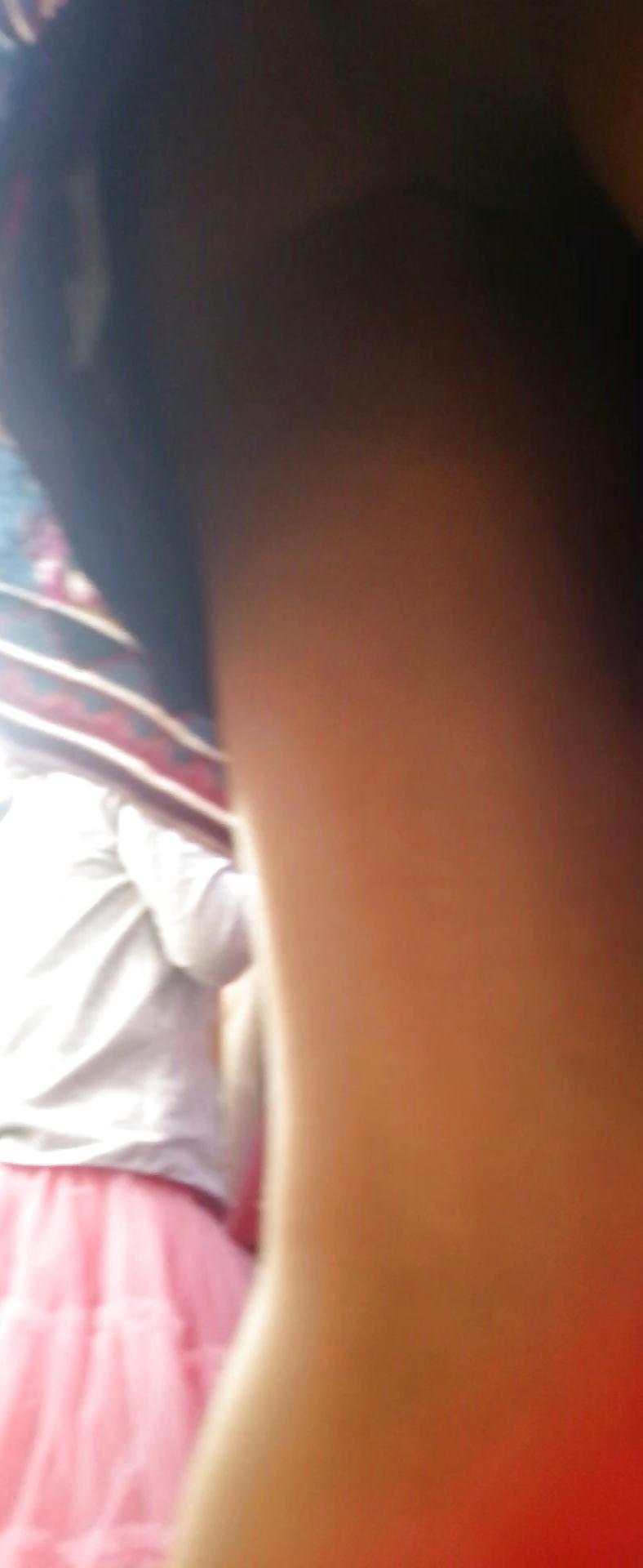 13P Spy sexy teens upskirt and nylon romanian