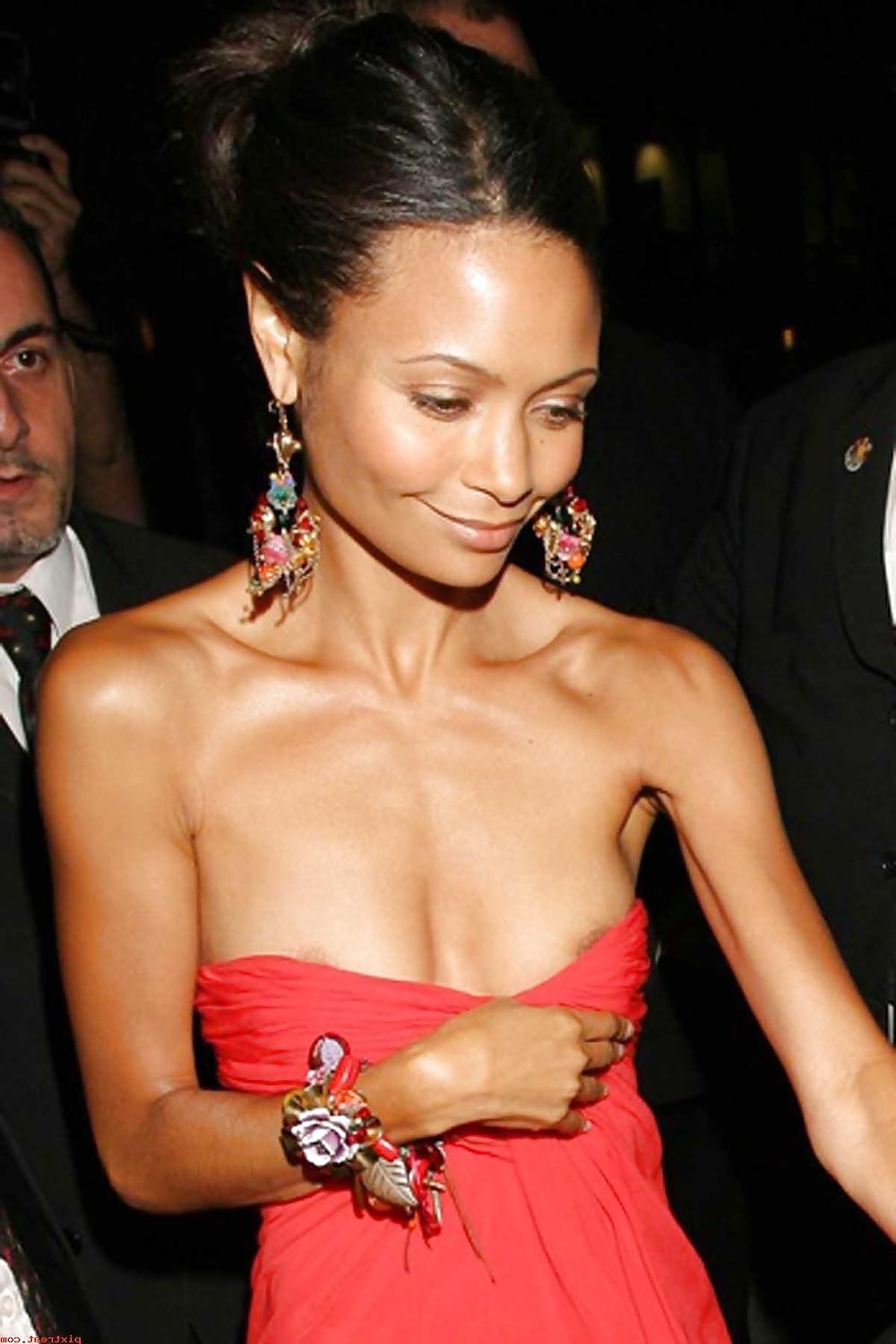 25P Let's Jerk Off Over ... Thandie Newton