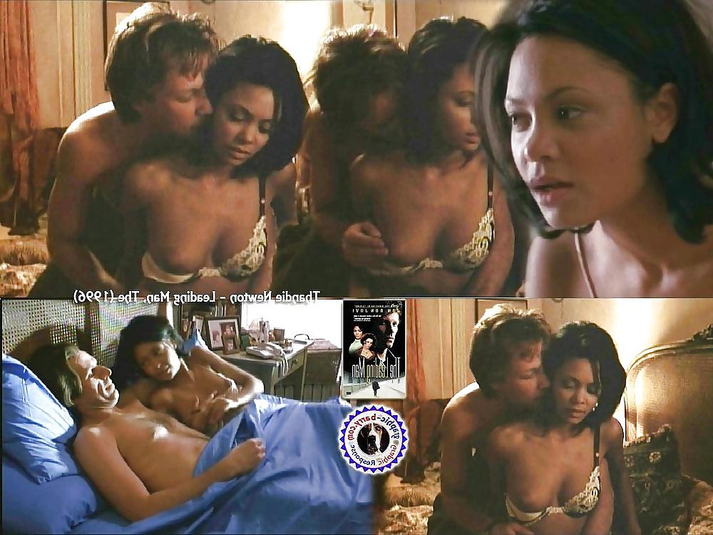 25P Let's Jerk Off Over ... Thandie Newton