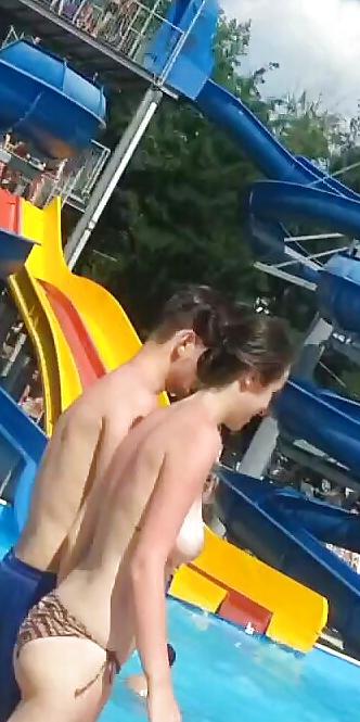 20P Spy sexy teens topless pool romanian