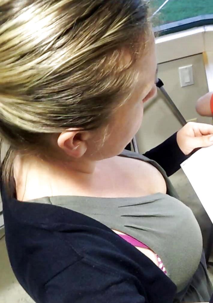 14P Candid Busty Soccer Mom Tits