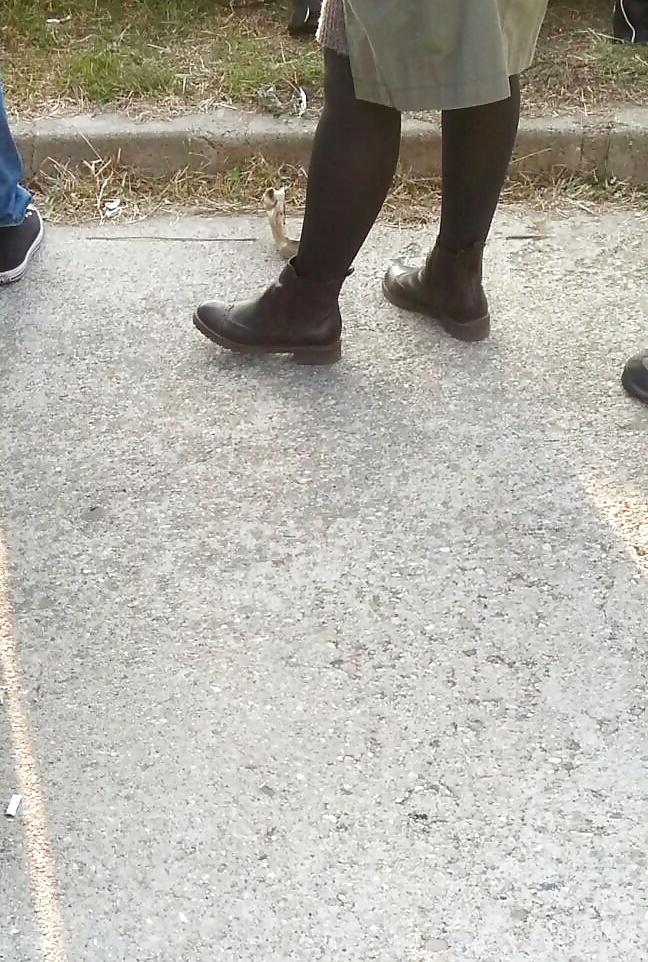 21P Spy old + young sexy nylon romanian