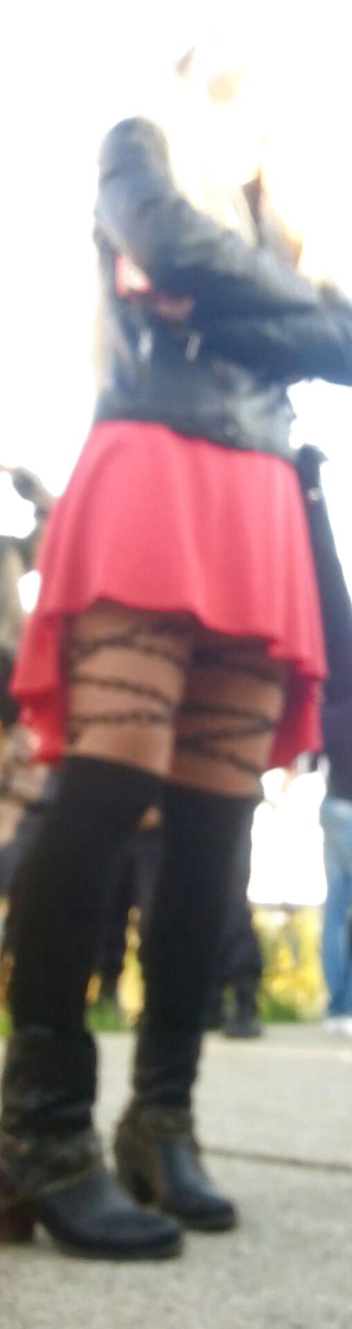 21P Spy old + young sexy nylon romanian