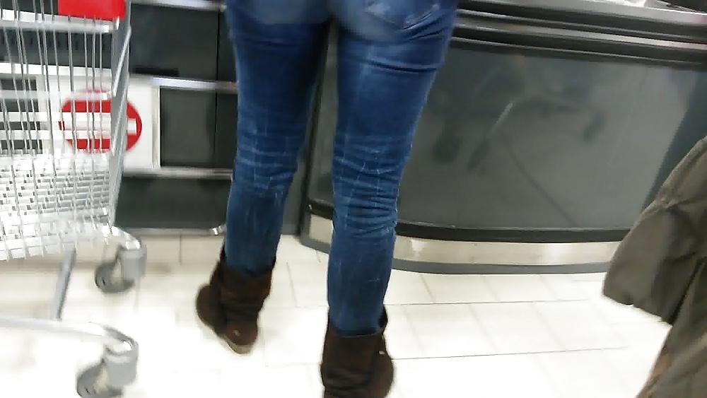 14P Jeans Ass Voyeur 26 Voyeur