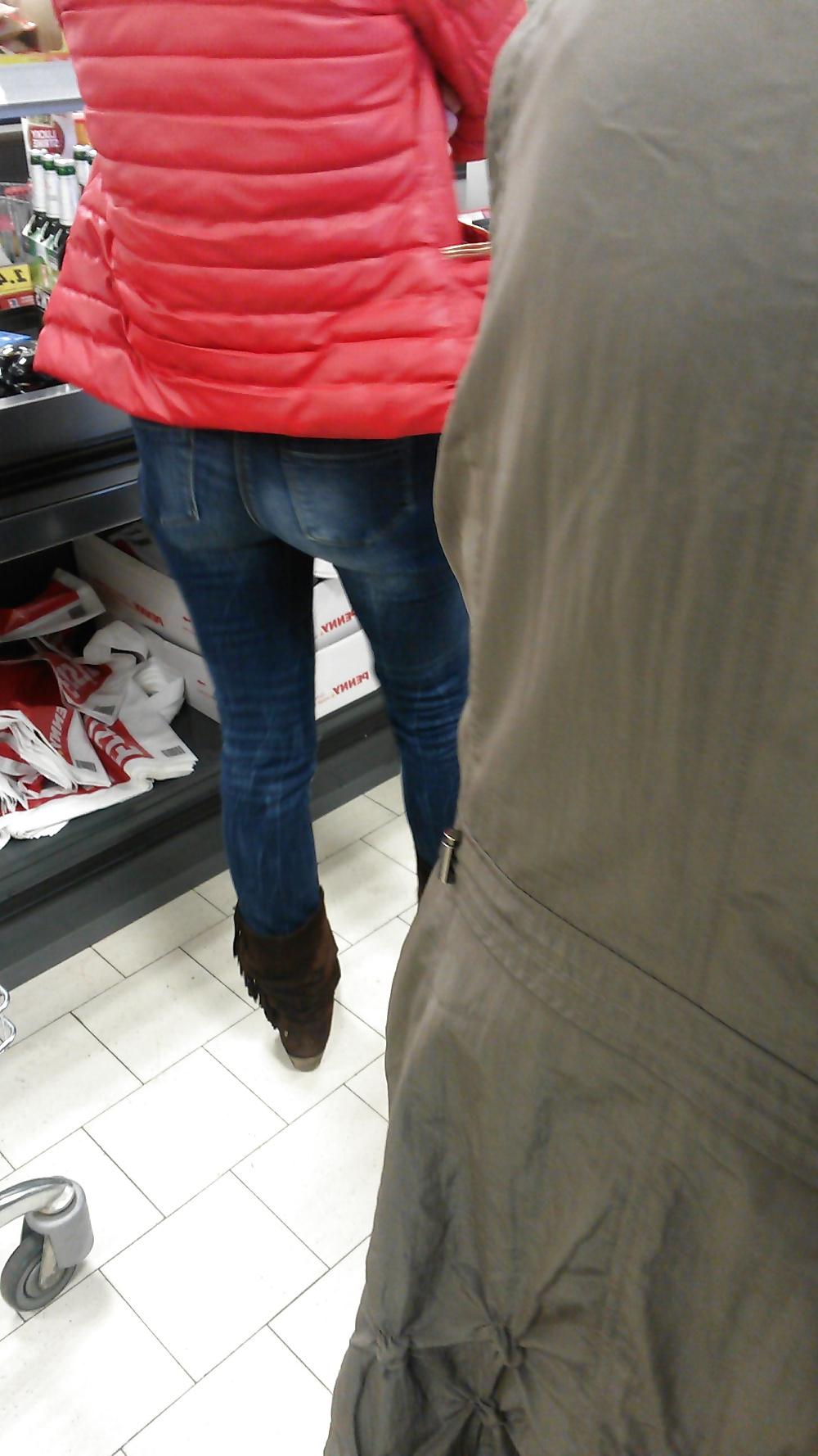 14P Jeans Ass Voyeur 26 Voyeur