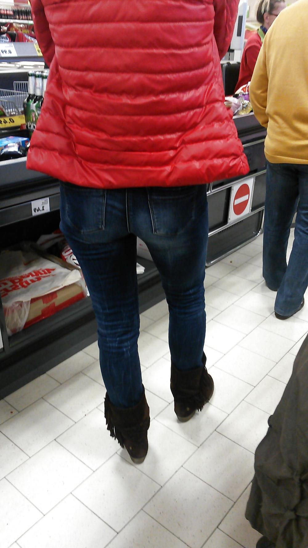 14P Jeans Ass Voyeur 26 Voyeur