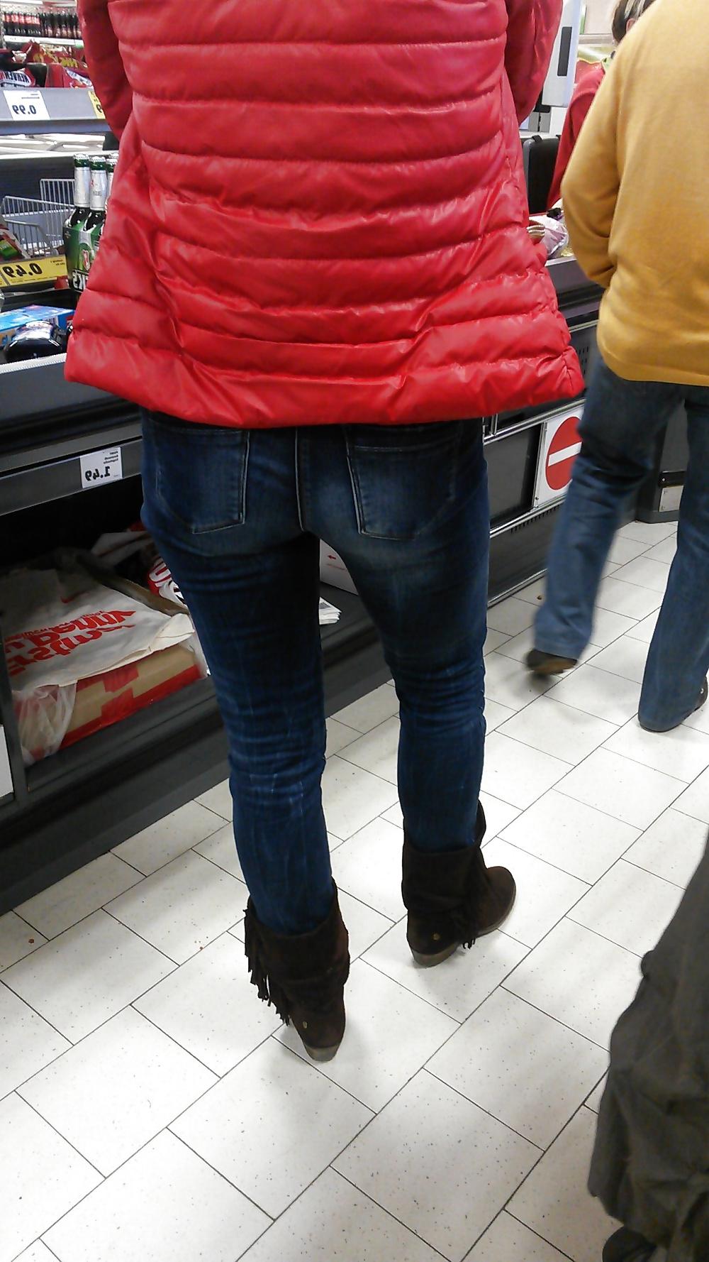 14P Jeans Ass Voyeur 26 Voyeur