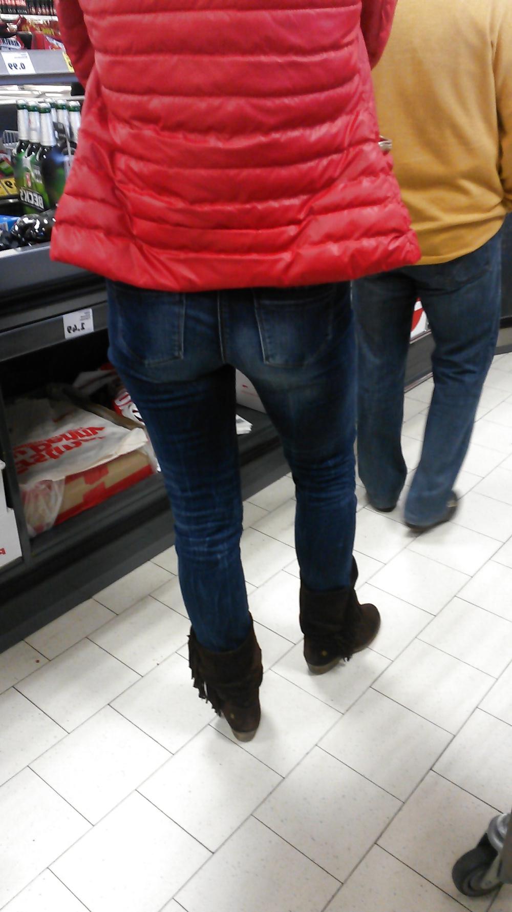 14P Jeans Ass Voyeur 26 Voyeur