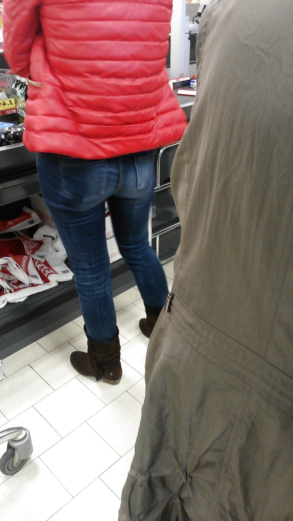 14P Jeans Ass Voyeur 26 Voyeur