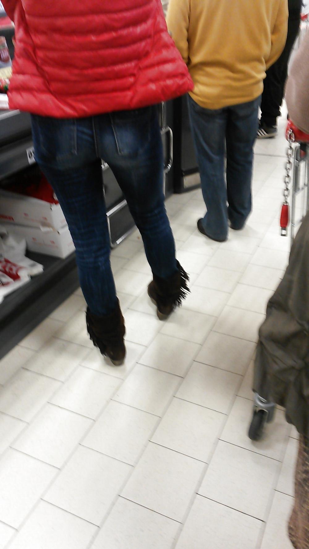 14P Jeans Ass Voyeur 26 Voyeur