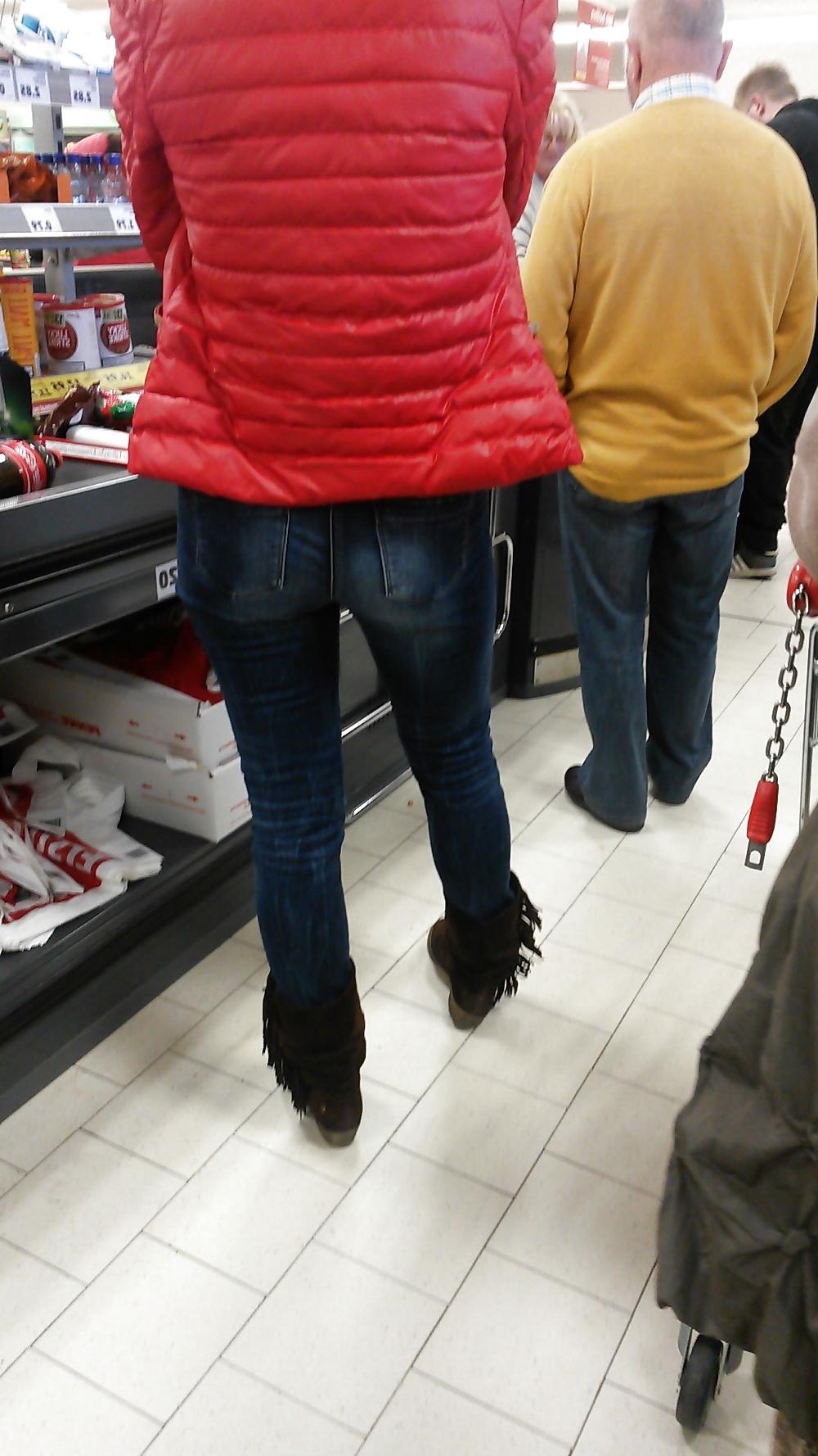 14P Jeans Ass Voyeur 26 Voyeur