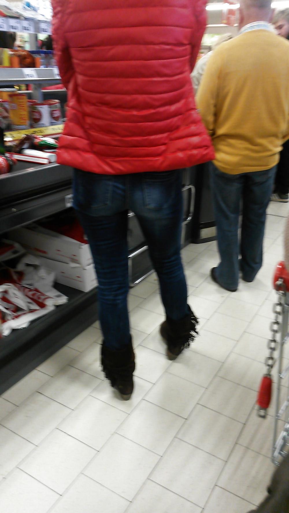 14P Jeans Ass Voyeur 26 Voyeur